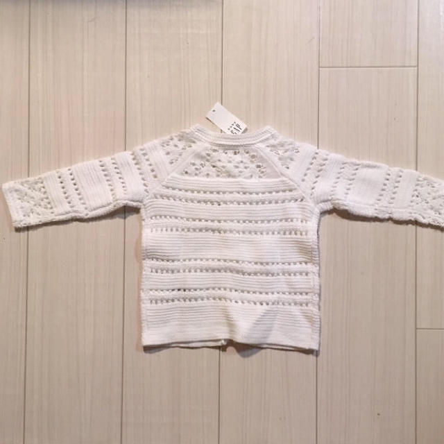 babyGAP(ベビーギャップ)の新品！baby GAP カーディガン キッズ/ベビー/マタニティのベビー服(~85cm)(カーディガン/ボレロ)の商品写真