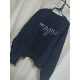 マウジー(moussy)のmoussyロゴトレーナー(トレーナー/スウェット)