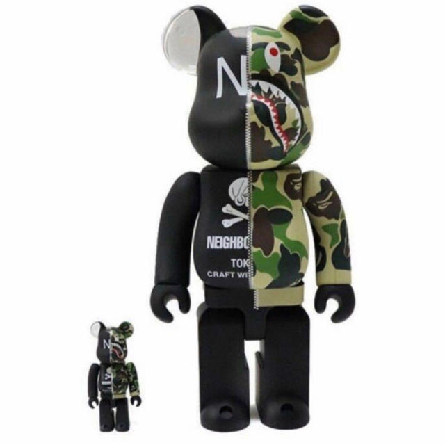 エンタメ/ホビーbe@rbrick BAPE  NEIGHBORHOOD 400% 100%