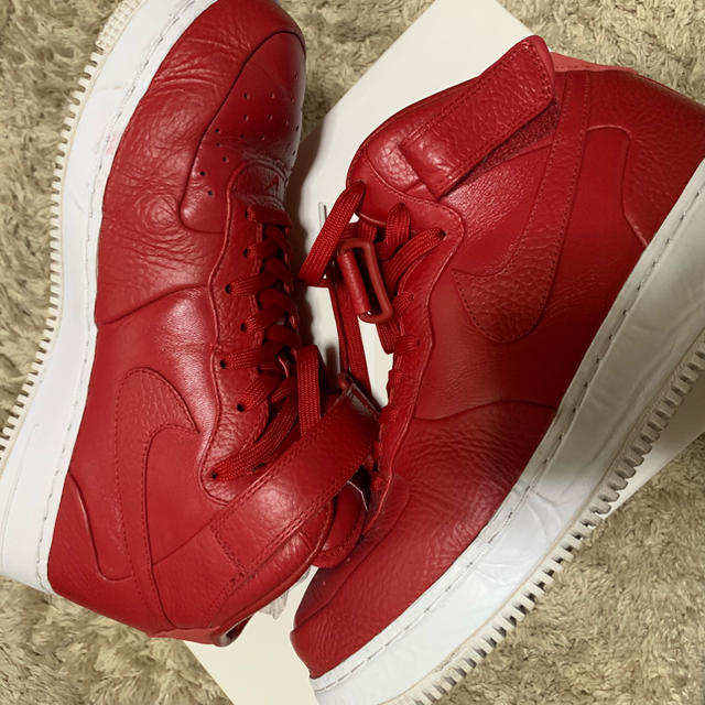 NIKELAB AIR FORCE 1 MID レッド 27.5cm