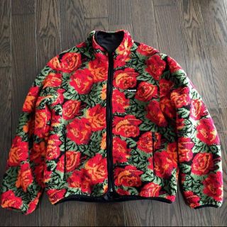 supreme roses fleece jacket | angeloawards.com