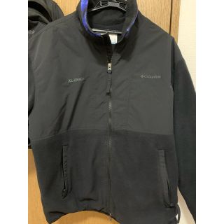 エクストララージ(XLARGE)のXLARGE COLUMBIA コラボ　フリース　L  古着(ナイロンジャケット)