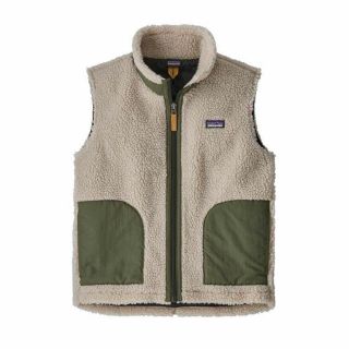 パタゴニア(patagonia)の【最終値下げ】今期物！パタゴニア キッズ レトロXベスト オリーブ  XXL(ベスト/ジレ)