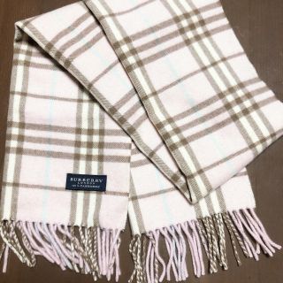 バーバリー(BURBERRY)のバーバリー☆マフラー☆ピンク☆(マフラー/ショール)