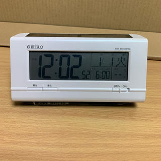 セイコー(SEIKO)のセイコー SEIKO 電波時計 SQ766W(置時計)