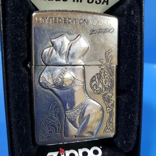 ジッポー(ZIPPO)の厳選中古❤97D'ZIPPO❤ザ、ビューティ❤チタン リミテッド♥送料無料(タバコグッズ)