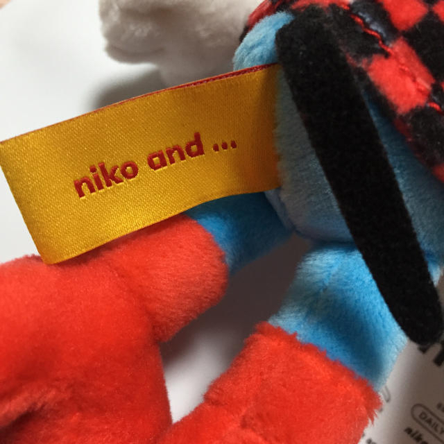 niko and...(ニコアンド)のニコアンド ミッキー ぬいぐるみキーホルダー エンタメ/ホビーのおもちゃ/ぬいぐるみ(キャラクターグッズ)の商品写真