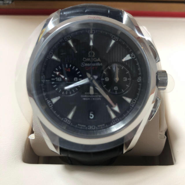 OMEGA(オメガ)のオメガ シーマスター アクアテラ 150M コーアクシャル クロノグラフ GMT メンズの時計(腕時計(アナログ))の商品写真