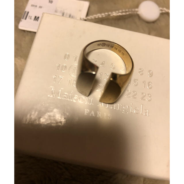 Maison Martin Margiela(マルタンマルジェラ)のmaison margiela メゾンマルジェラ バイカラースプリットリング M メンズのアクセサリー(リング(指輪))の商品写真