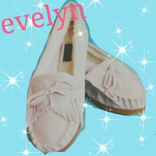 エブリン(evelyn)のevelynパンプスwhite(ハイヒール/パンプス)