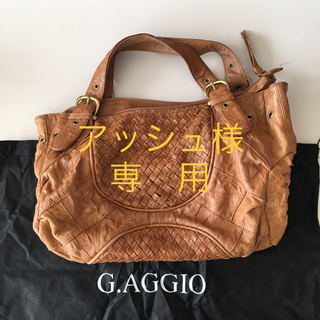 【本革】G.AGGIO(ガッジオ) トートバッグ(トートバッグ)