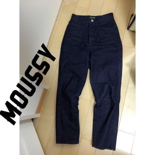 マウジー(moussy)のワンウォッシュ ハイウエストデニム(デニム/ジーンズ)