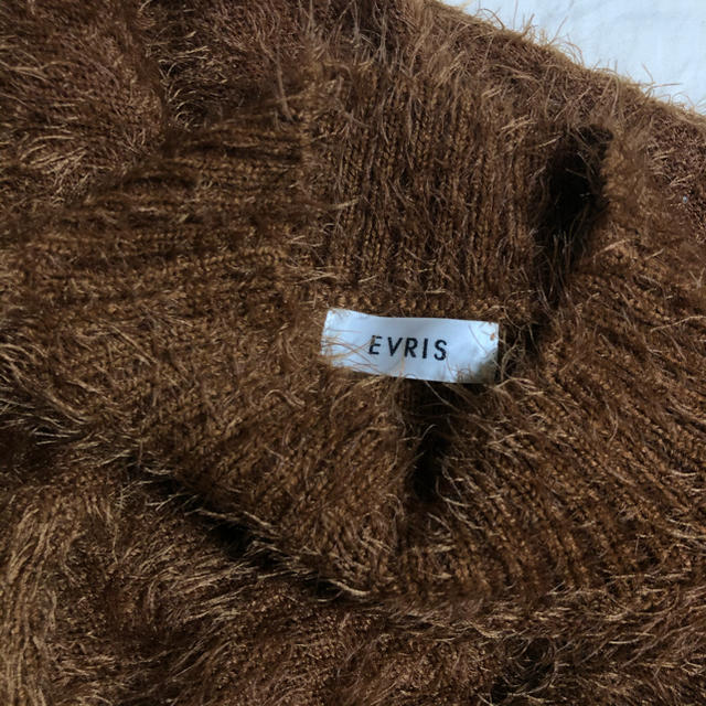 EVRIS(エヴリス)のEVRIS ハイネックシャギーニット レディースのトップス(ニット/セーター)の商品写真