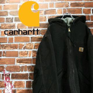 carhartt - 【メキシコ製】【裏ボア】カーハート☆革タグ ダック地 
