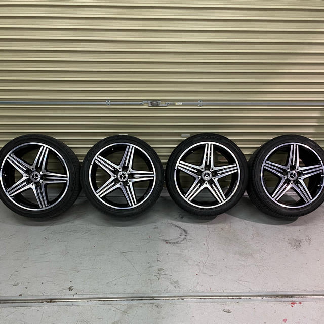 ベンツ  CLA AMG 純正 ホイール　235/40R18 タイヤ4本セット