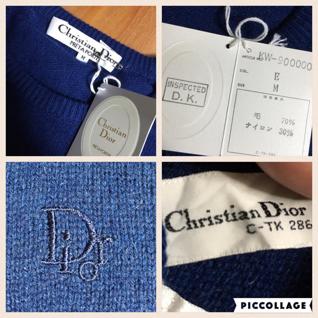 限定SALE品質保証 Christian Dior - ◉《新品タグ付き》Dior ニット セーターの通販 by リリ's shop｜クリスチャンディオールならラクマ 