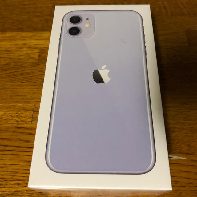 [新品未開封/SIMフリー]iPhone11 128GB パープル新品未開封カラー