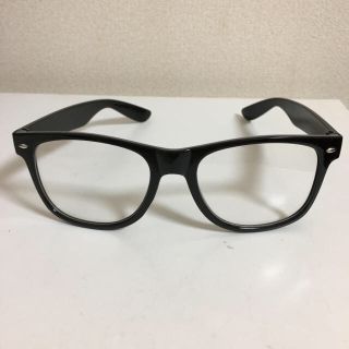 UVカットメガネ　ファッション用グラス　UV400(サングラス/メガネ)