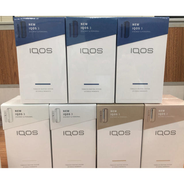 最高級のスーパー IQOS アイコス3 IQOS 人気色 7台 タバコグッズ