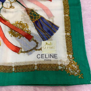 セリーヌ(celine)の【 CELINE 】豪華なプリント ♬ 新品 ♬ ５５ cm ♬(ハンカチ)