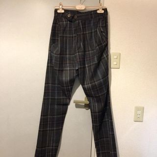 ヴィヴィアンウエストウッド(Vivienne Westwood)の MAN アルコホリック ウールチェックサルエル(サルエルパンツ)