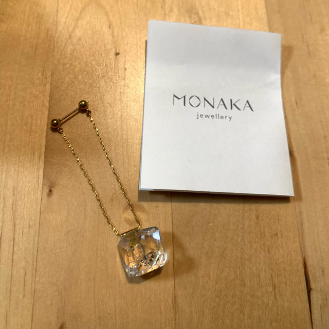 MONAKA】片耳ピアス New Arrival 51.0%OFF www.gold-and-wood.com