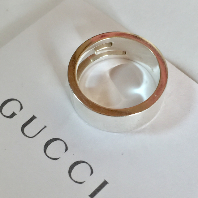 Gucci(グッチ)のGUCCI グッチ ブランデッドGリング レディースのアクセサリー(リング(指輪))の商品写真