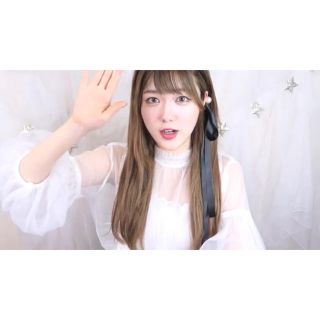 ナイスクラップ(NICE CLAUP)のYouTuberきぬちゃん愛用♡ナイスクラップ♡シースルーブラウス(シャツ/ブラウス(長袖/七分))