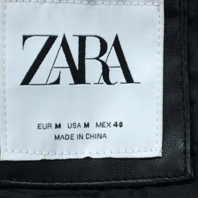 ZARA(ザラ)のZARA  ダブルライダースジャケット メンズのジャケット/アウター(ライダースジャケット)の商品写真