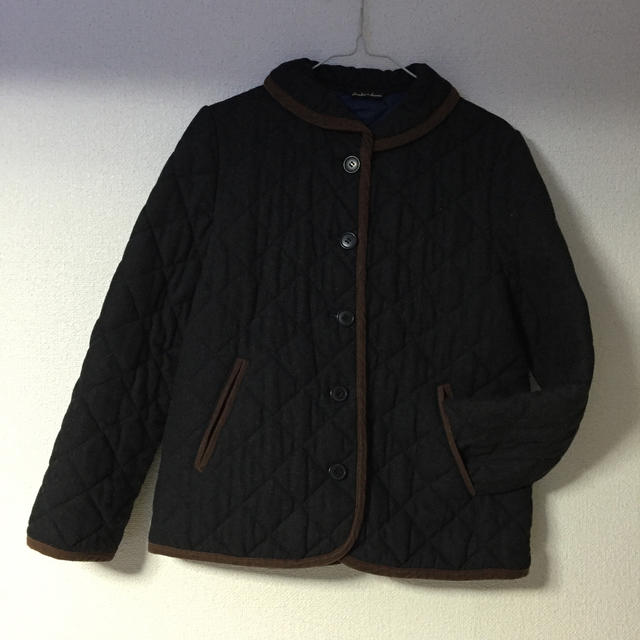 キルティングショートコート レディースのジャケット/アウター(ダウンコート)の商品写真