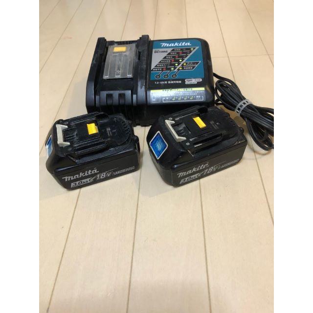 Makita - ☆マキタ☆純正バッテリー☆18V・3.0Ah×2個+純正充電器。の通販 by レイニー's shop｜マキタならラクマ