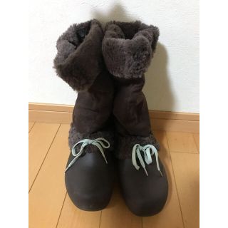 クロックス(crocs)のクロックスブーツ★23cm(レインブーツ/長靴)