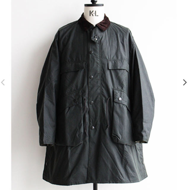 Barbour(バーブァー)のkaptain sunshine barbour 38 値下げ メンズのジャケット/アウター(ステンカラーコート)の商品写真