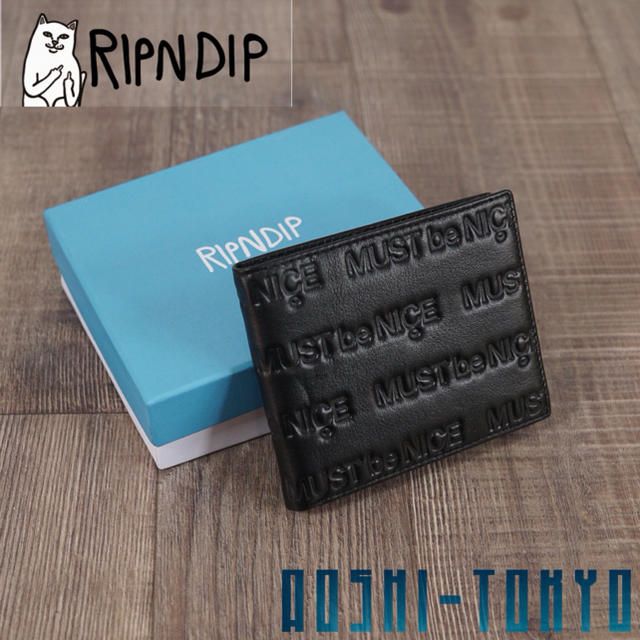 Supreme(シュプリーム)の◆RIPNDIP R&D レザー  ウォレット / Wallet 財布 メンズのファッション小物(折り財布)の商品写真