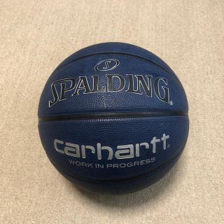 カーハート(carhartt)のnba バスケ　ボール　7号　カーハート　スポルディング　コラボ　完売　レア(バスケットボール)