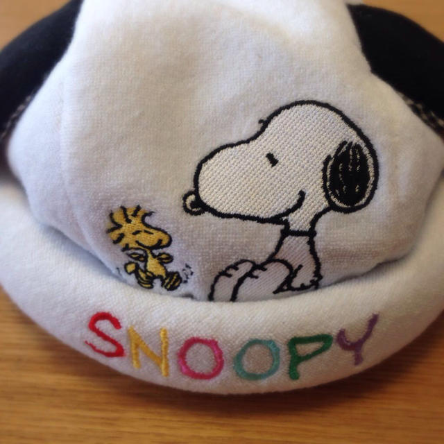 SNOOPY(スヌーピー)の耳付きスヌーピー ４８ キッズ/ベビー/マタニティのこども用ファッション小物(帽子)の商品写真