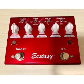 Bogner Ecstasy Red 国内正規品　美品【限定値下げ】(エフェクター)