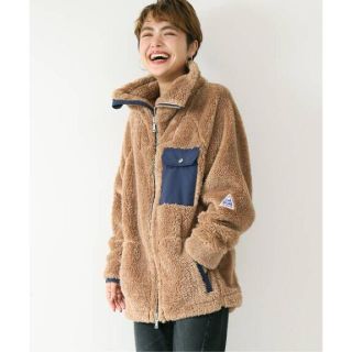 アパルトモンドゥーズィエムクラス(L'Appartement DEUXIEME CLASSE)のCape HEIGHTS☆新品 FLEECE ZIP JACKET ブラウン(ブルゾン)