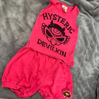 ヒステリックミニ(HYSTERIC MINI)のヒスミニ★デビル　しっぽ付きパンツ&DEVILKINタンクトップ(その他)