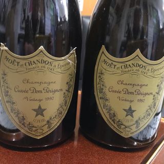 ドンペリニヨン(Dom Pérignon)のドンペリニョン  1982年 、1990年   2本  ＮＡ様専用OK(シャンパン/スパークリングワイン)