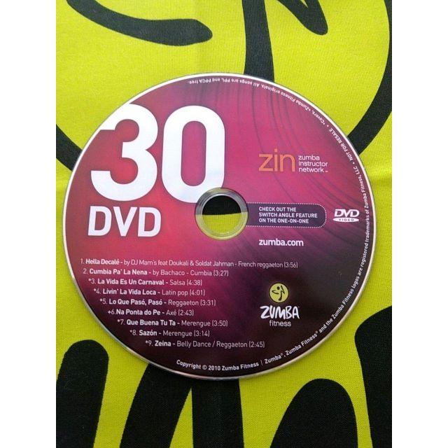 超希少！　ZUMBA　ズンバ　ZIN30　CD ＆ DVD　インストラクター専用