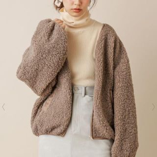 ナチュラルクチュール(natural couture)のナチュラルクチュール ボアブルゾン(ブルゾン)