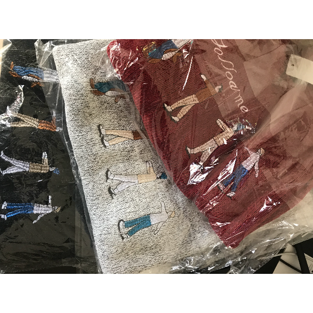 2019年新作★可愛いキャラクタ　ニットセーター　入荷 メンズのトップス(ニット/セーター)の商品写真