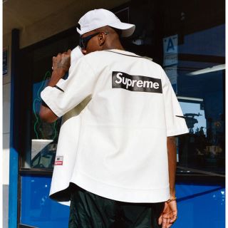 supreme ベースボールシャツ Mサイズ - その他