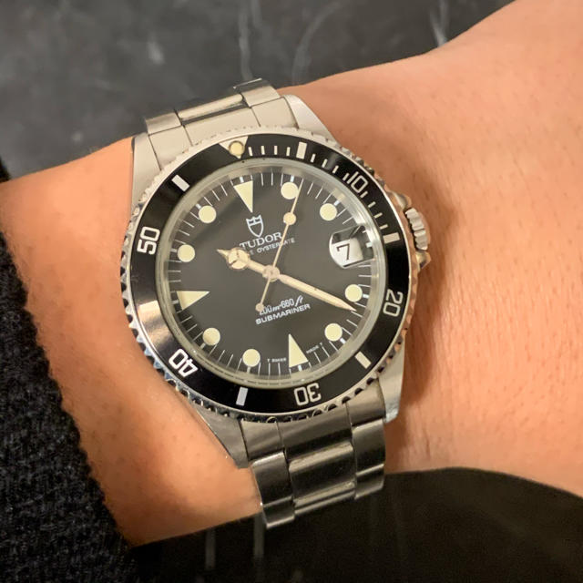 Tudor(チュードル)のチュードル サブマリーナ トリチウム 状態良好 メンズの時計(腕時計(アナログ))の商品写真