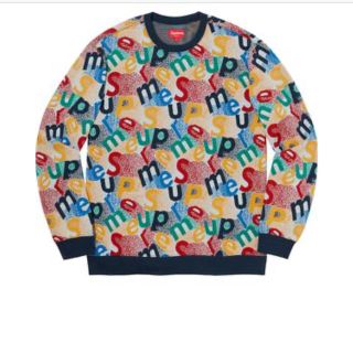 シュプリーム(Supreme)のScatter Text Crewneck(スウェット)