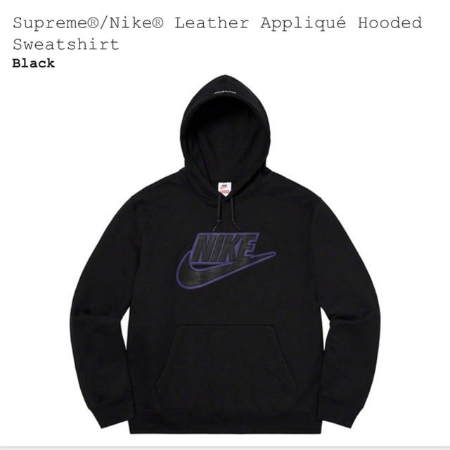 supreme nike hooded hoodie パーカ M