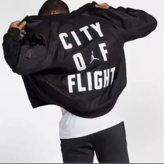 ナイキ(NIKE)のNike air Jordan city of flight jacket S (フライトジャケット)