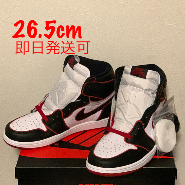 NIKE(ナイキ)の琉 様専用　NIKE air jordan1 HIGH Blood line  メンズの靴/シューズ(スニーカー)の商品写真