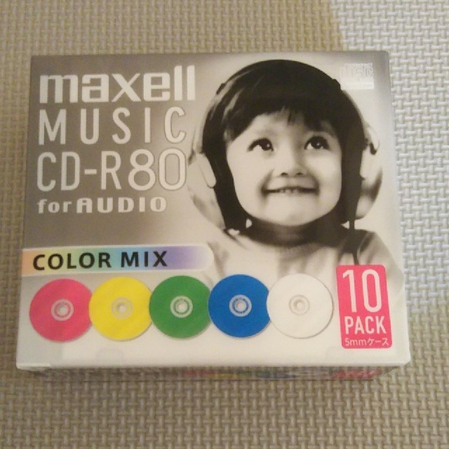 maxell(マクセル)のmaxell MUSIC CD-R 80 forAUDIO 10枚セット エンタメ/ホビーのCD(その他)の商品写真